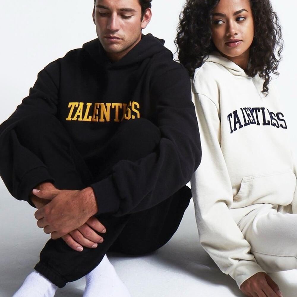 Talentless / Heavyweight Logo Hoodie